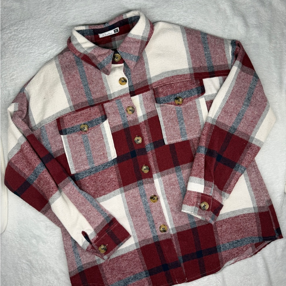 Red and White Flannel